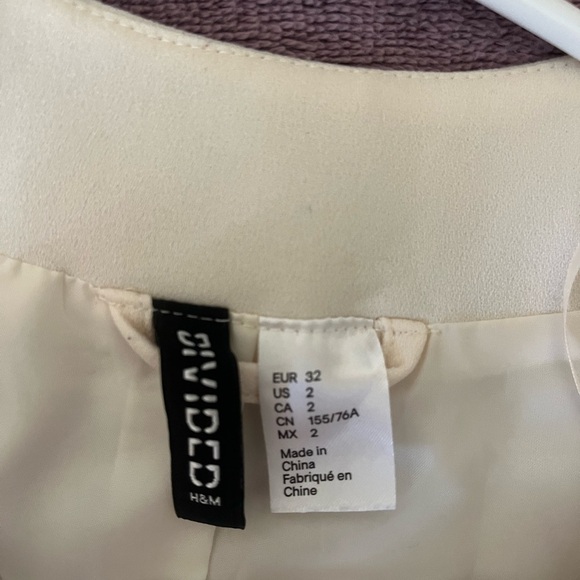 H&M Other - H&M Cream Blouse